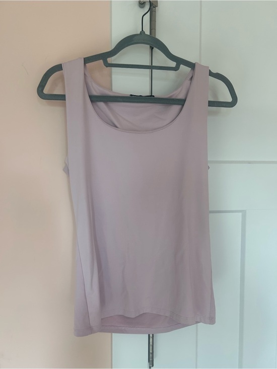 Zara Tops - Zara double layer tank top size L light pink